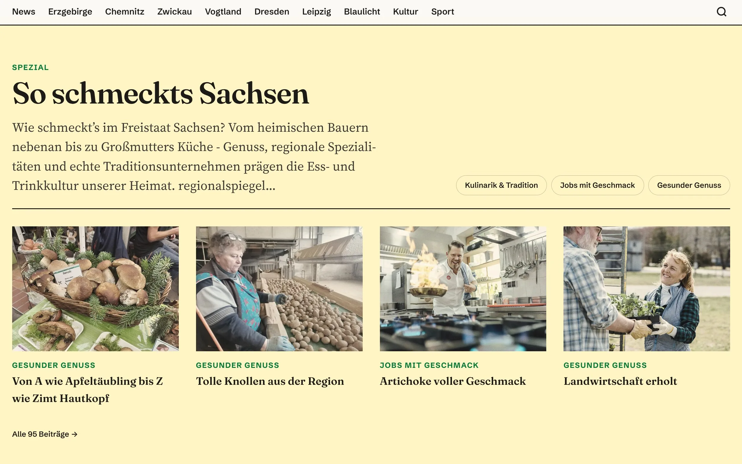 So schmeckts Sachsen food special